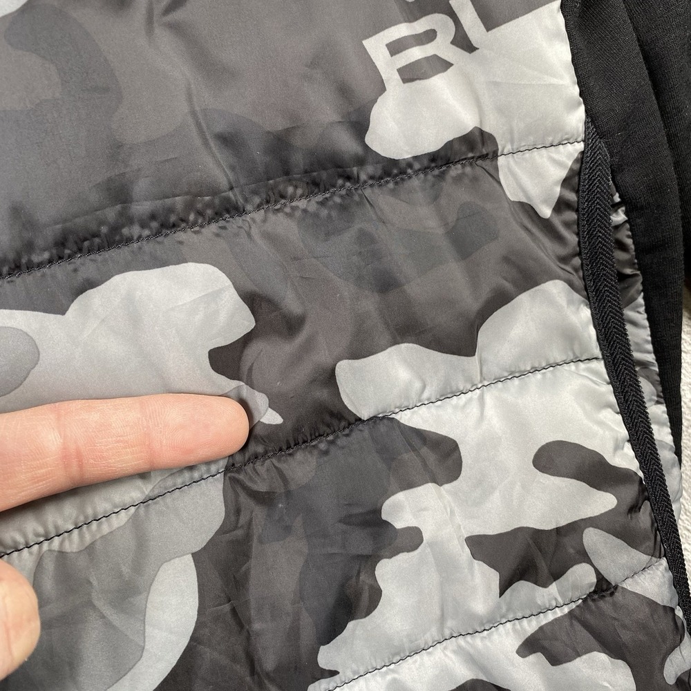 Ralph Lauren RLX Hybrid Jacket Mens XXL Camo Wool Blend Stretch Full Zip Golf - Picture 3 of 16